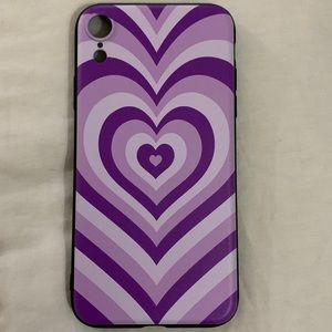 Purple Heart IPhone XR Case